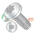 Newport Fasteners Thread Cutting Screw, 1/4"-20 x 1 in, Zinc Plated Steel Pan Head Torx Drive, 2500 PK 316013